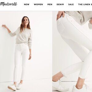 Madewell 10 inch high rise skinny jeans
